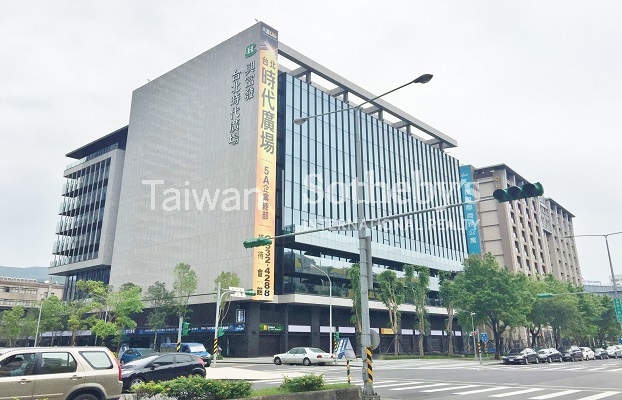 大直 (CBD) 時代廣場金店面建物外觀
